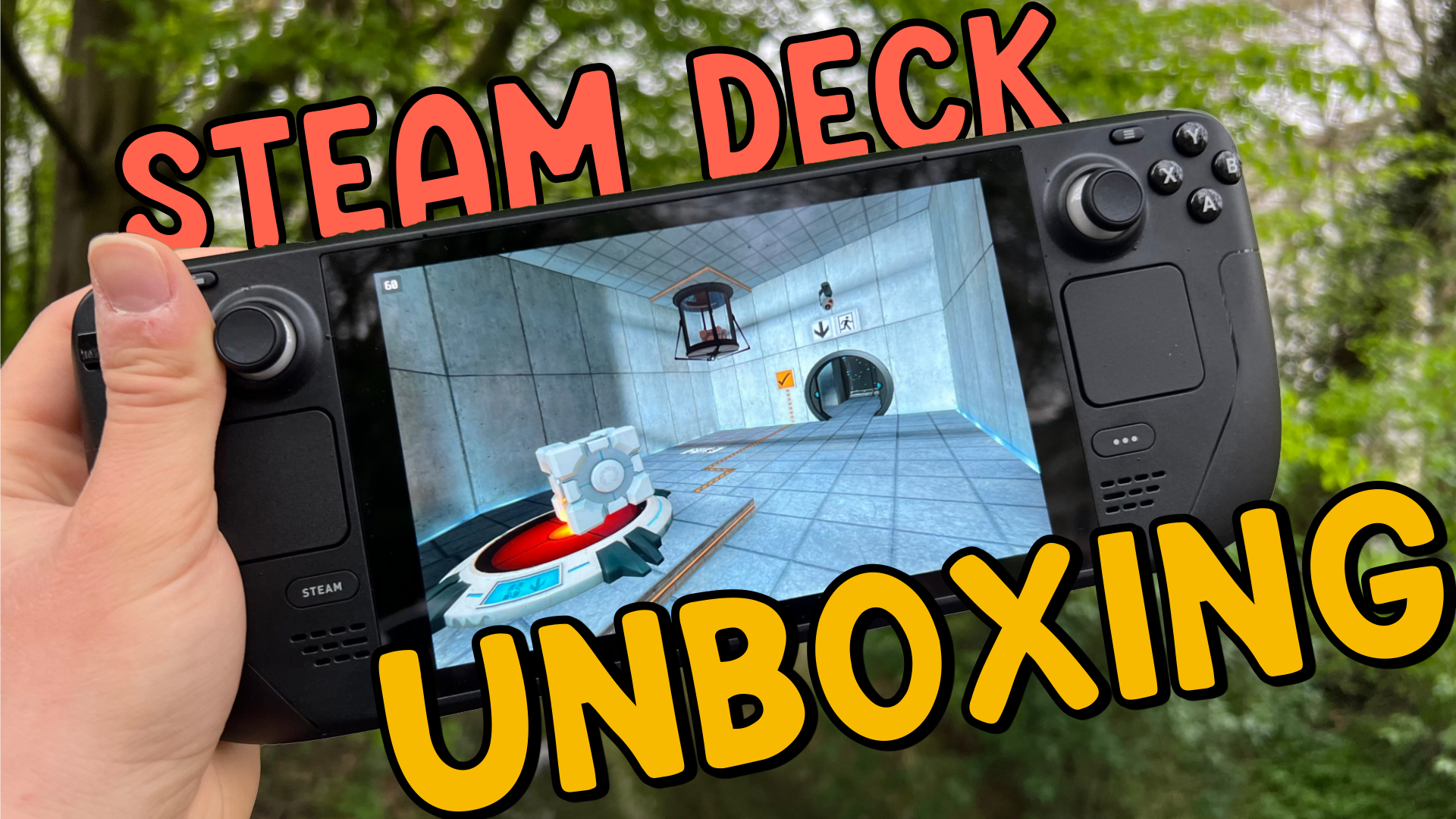 Click to see: Steam Deck Unboxing